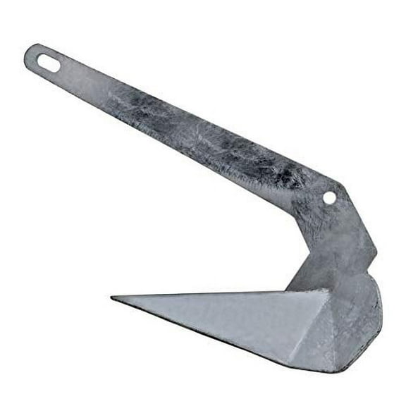 Galvanized Delta Anchor 8.8lbs (4kg) Fast Set Plow Anchor