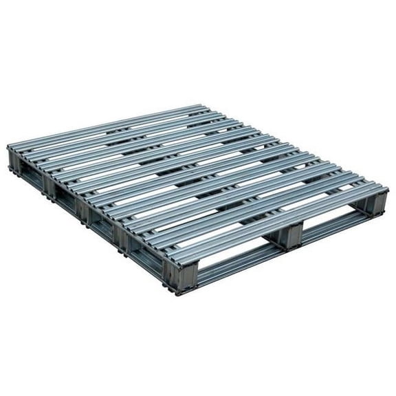 Galvanized Finished Steel Pallet - 42 x 48 in.