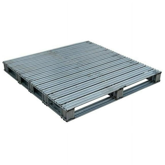 Galvanized Finished Steel Pallet - 48 x 48 in.