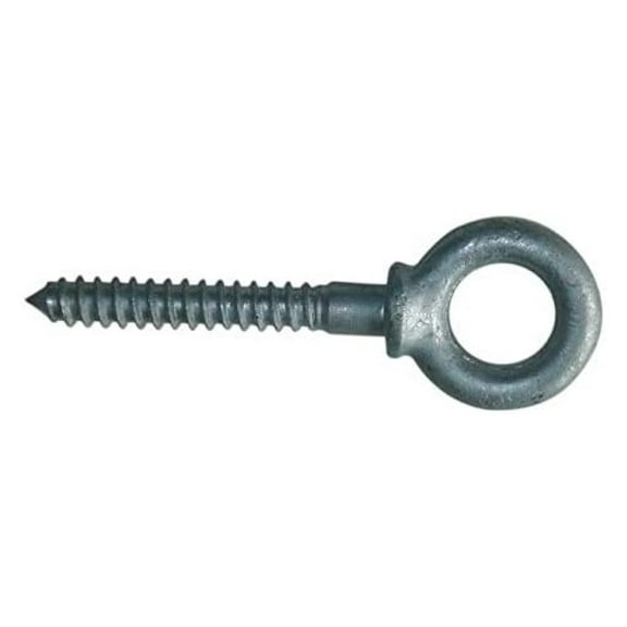 Galvanized Forged Lag Screw Eye Bolts: 1/4", 5/16", 3/8", 1/2", 5/8" (5, 5/8" x 4")