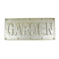 thumbnail image 1 of Galvanized Garden Sign, 14-Inch, 1 of 1