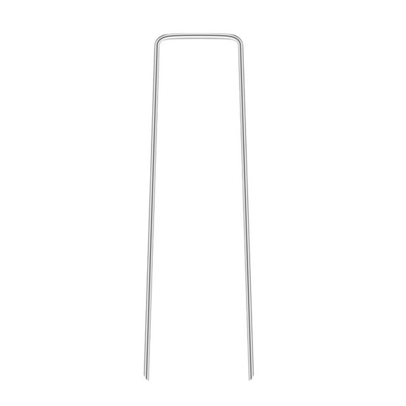 Galvanized Ground Nails U-shaped Ground Nails Outdoor - Cloth Ground Nails Nails Greenhouse Orchard Ground Cloth Nails Mulch Film Fixer