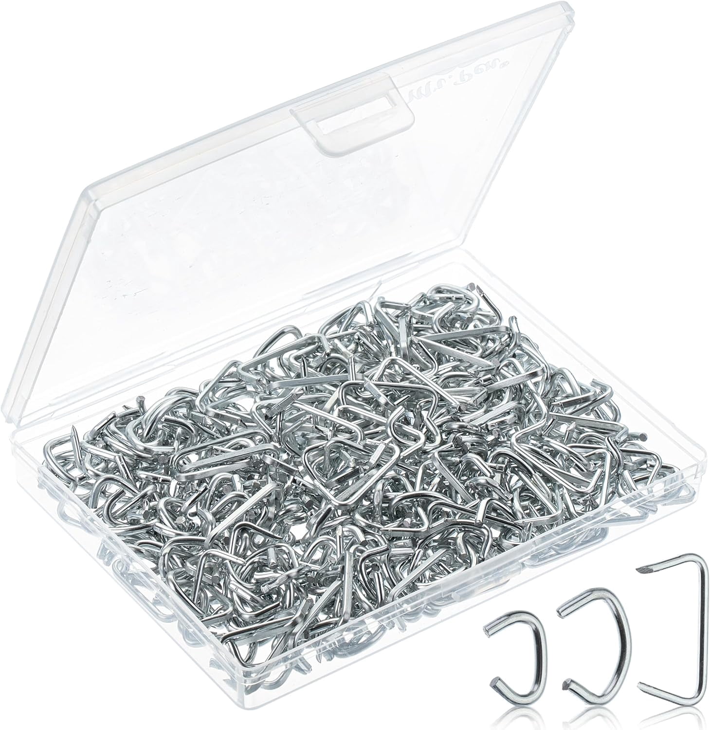 Woofing Rings - Galvanized Hog Rings, 1/2