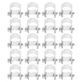 thumbnail image 1 of Galvanized Hose Clamps 20 Pcs Fuel Injection Small Oil Mini Heavy Adjustable Iron, 1 of 6