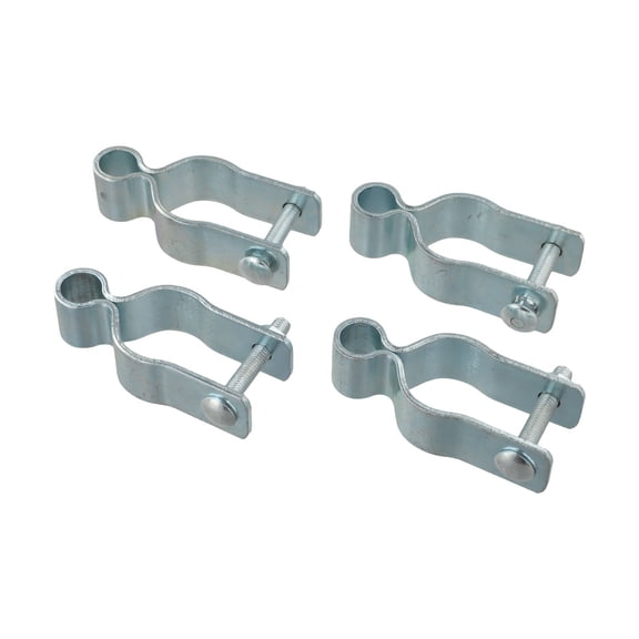 Galvanized Iron Post Female Hinge 5/8" Pintle for Chain Link Fence Gate, for 1-3/8" Posts, Heavy Duty Rust Resistant Hardware