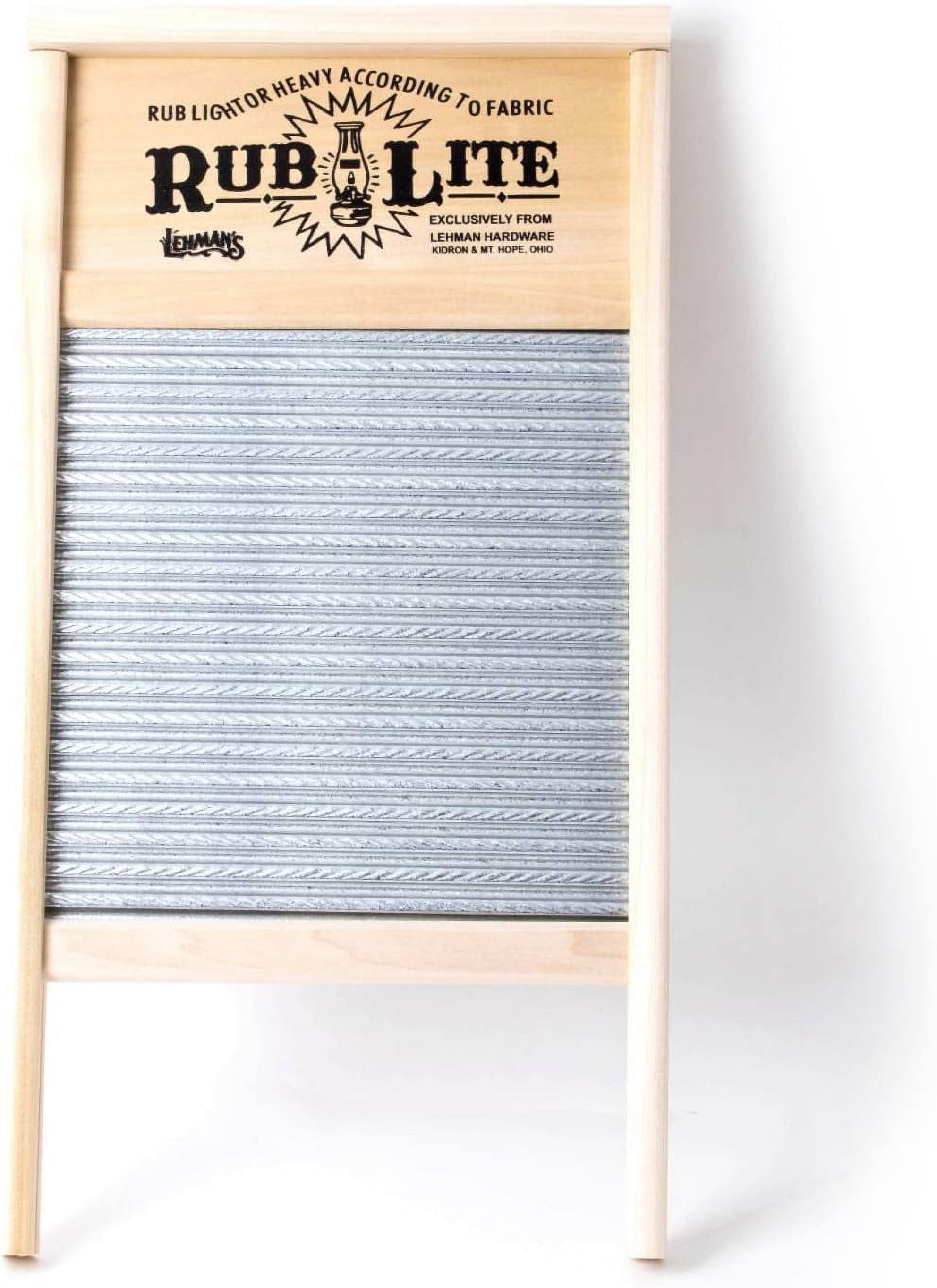 Galvanized Manual Washboard, V Crimp Laundry Cleaning Board For Washing