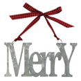 thumbnail image 1 of Galvanized Merry/Believe Ornament 2 Asstd., 1 of 1
