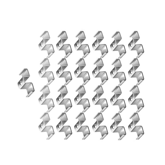 Galvanized Metal Grating Fasteners for Stabilizing Floor Meshes in Commercial Platforms 25/50 Entities