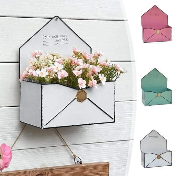 Galvanized Metal Small Flower Buckets Planter Vases, Rustproof Iron Craft Containers, Minimalist Decor Vessel for Indoor Tabletop, Outdoor Garden, Courtyard Lawn and Balcony Green Plant Display