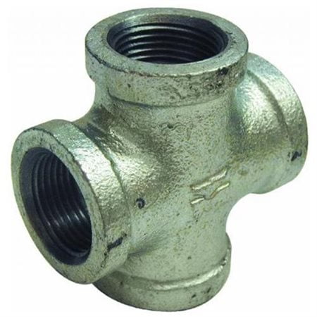 Southland 1 In. Malleable Iron Galvanized Pipe Cross