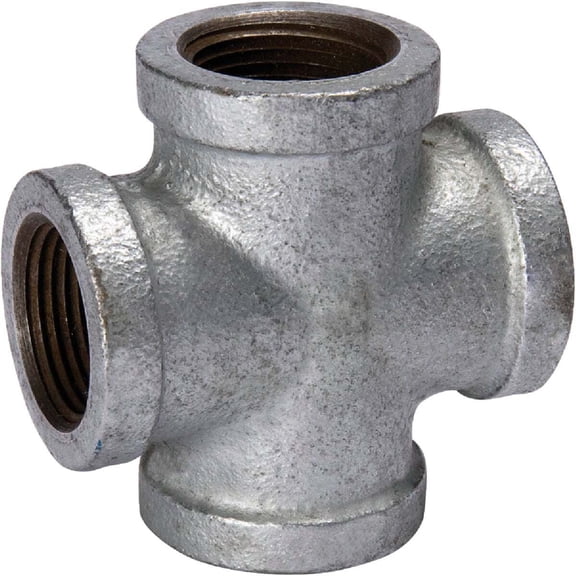 Galvanized Pipe Cross