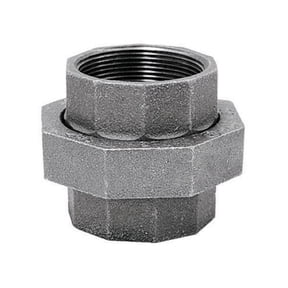 Ace Hardware Galvanized Pipe Fitting Union - 1.5 In. Silver Malleable Iron