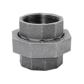 Ace Hardware Galvanized Pipe Fitting Union Brass Finish - 1/2 In. Size, Malleable Iron