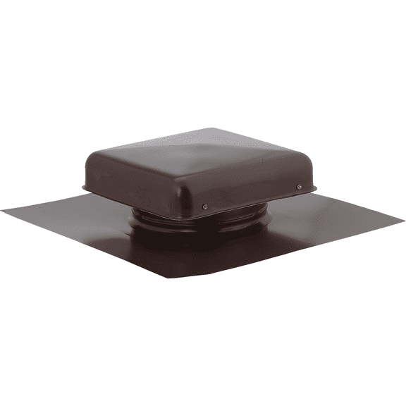 Galvanized Static Roof Mount Attic Vent - Pack of 12 Residential Use, Standard Application