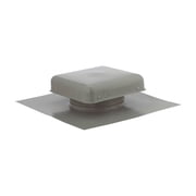 Galvanized Static Roof Mount Attic Vent - Pack of 4 Residential Use, Standard Application