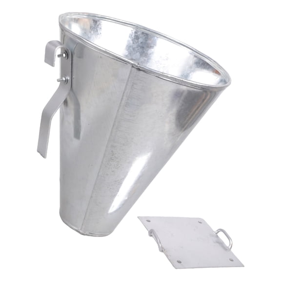 Galvanized Steel Chicken Slaughter Cone for Efficient Home Farm Poultry Processing
