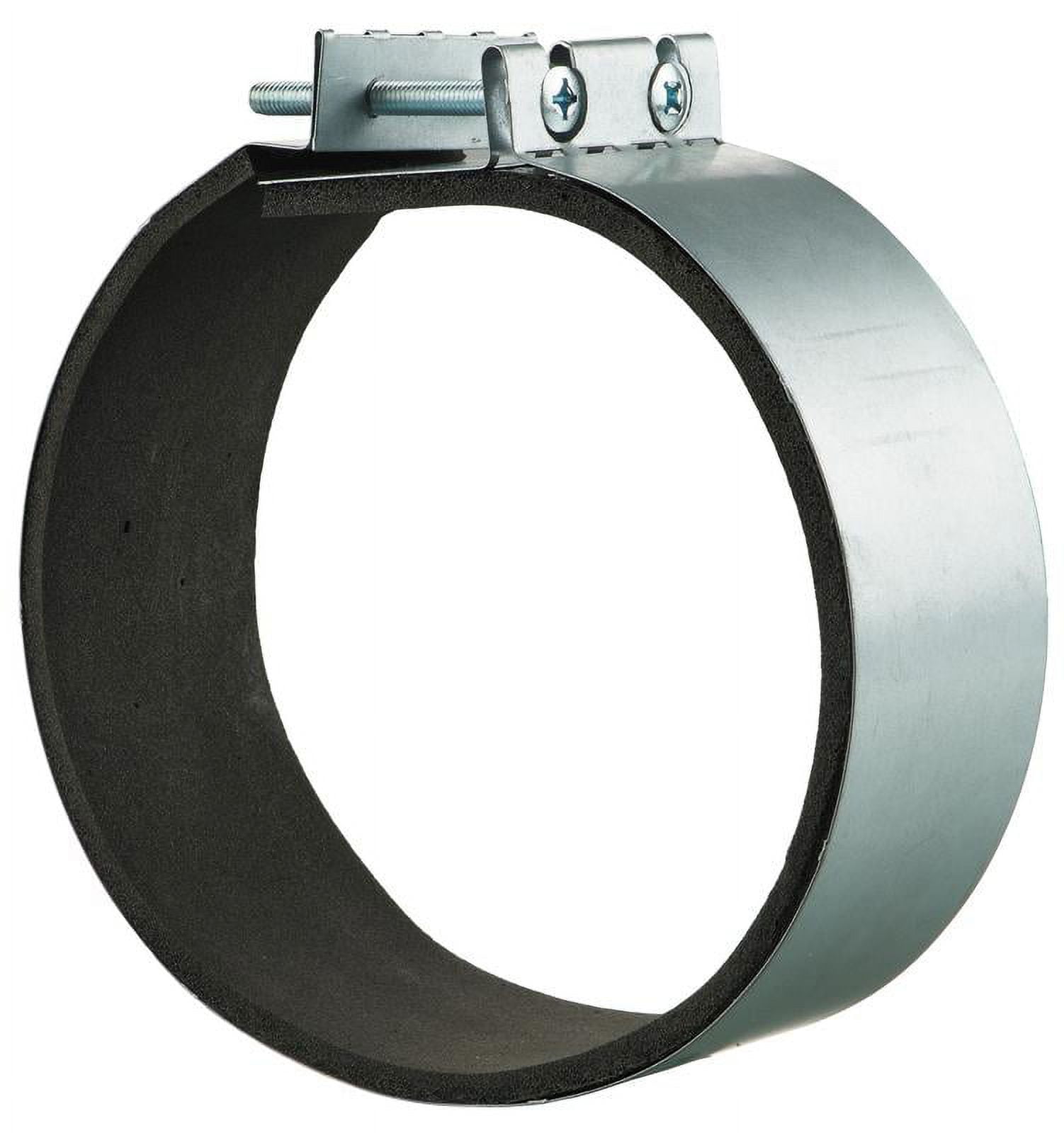 Galvanized Steel Clamp with Rubber Seal 8" Duct (2-Pack)