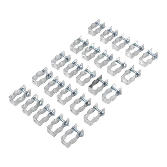 Galvanized Steel EMT Conduit Hanger Brackets 25PCS with Bolts Providing Electrical Conduit Mounting Solutions for HVAC and Industrial Use (1/2 inch)
