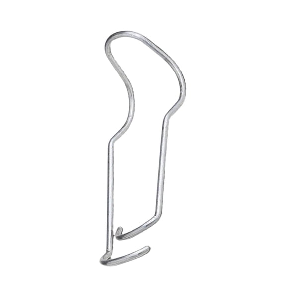 Galvanized Steel Garden Wire Support Fastening Hooks Reusable Vine Fixing Buckles For Vegetable Fruit Fixing Strong Corner Strap Clamp Woodworking Table Clamps Nose Clamps for Nose Vice Soft 5 Small