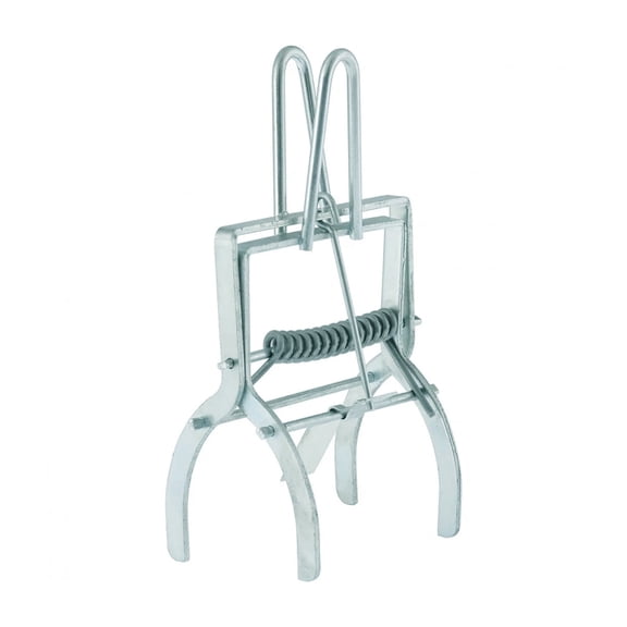 Galvanized Steel Mole Trap, Easy Set Scissor Trap for Lawns, Reusable Quick Capture Gopher & Vole Outdoor Trap,1 PC