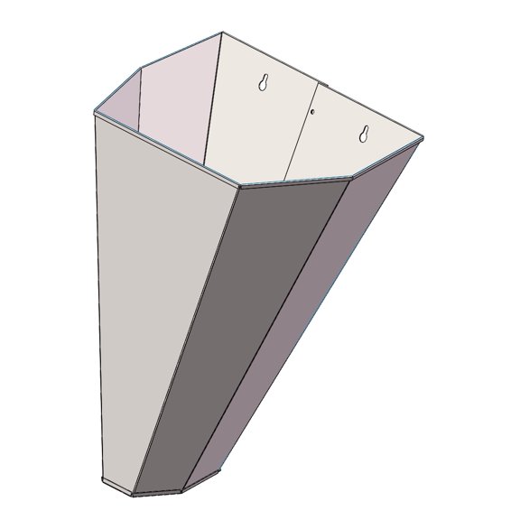 Galvanized Steel Poultry Restraining Cone for Chickens and Medium-Sized Birds, Killing Cone for Chicken As Cornish Cross, Meat Birds, Small Game Birds, Easy to Clean