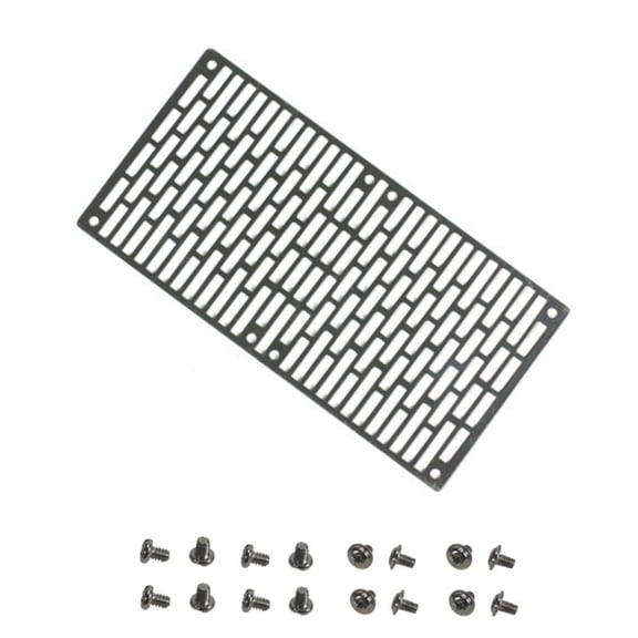 Galvanized Steel Radiator Shield Cooling Fan Guard Dust Filter Metal Grill for Optimaled Computer Cooling Performances