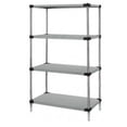 thumbnail image 1 of Galvanized Steel Solid 4 Shelf Unit - 21 x 42 x 86 in., 1 of 1