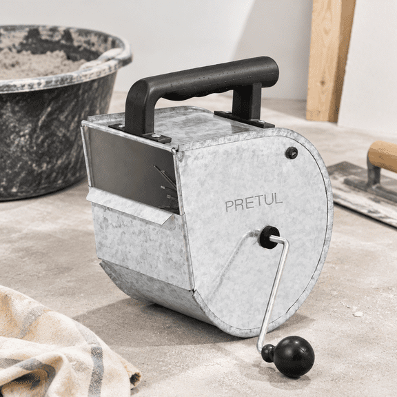 Galvanized Steel Texture Spray for Stucco, Tyrolean, and Wall Finishes