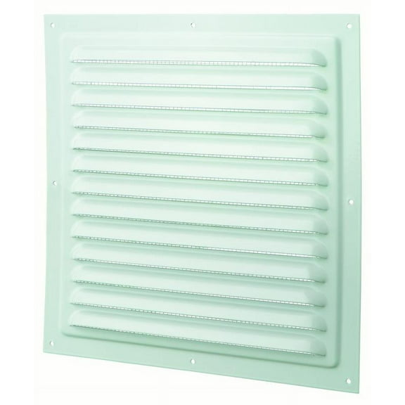 Galvanized Steel Vent Grille White 10"x10"