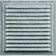 Galvanized Steel Vent Grille Zink Finish 8x8