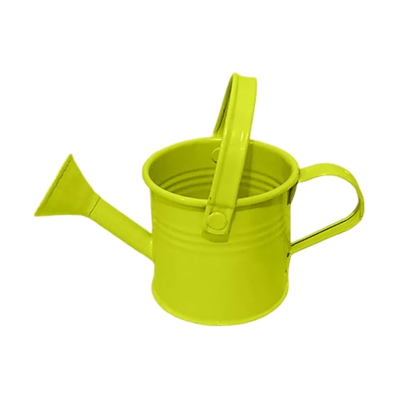 Galvanized Steel Watering Can for Indoor Outdoor Garden Use with Comfortable Handle Design
