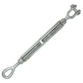 thumbnail image 1 of US Cargo Control 3/4 Inch x 12 Inch Jaw and Eye Galvanized Turnbuckle, Working Load Limit 5,200 Pounds, Uses: Tower, Suspension, Mining, Rigging, Tensioning, 1 of 2