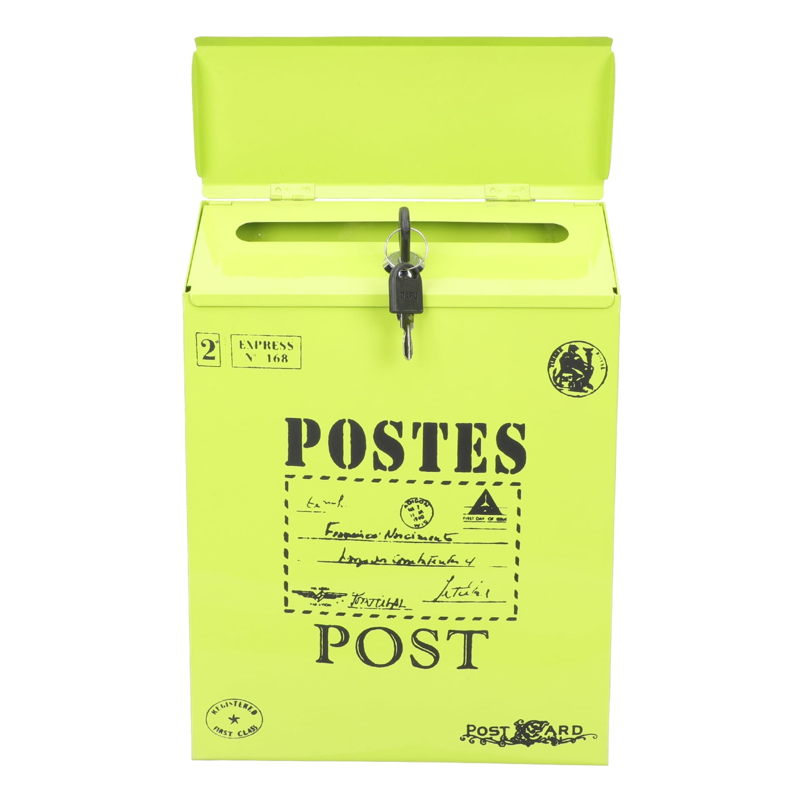 Galvanized Wall Mount Mailbox Mounted Mailboxes Wallmounted