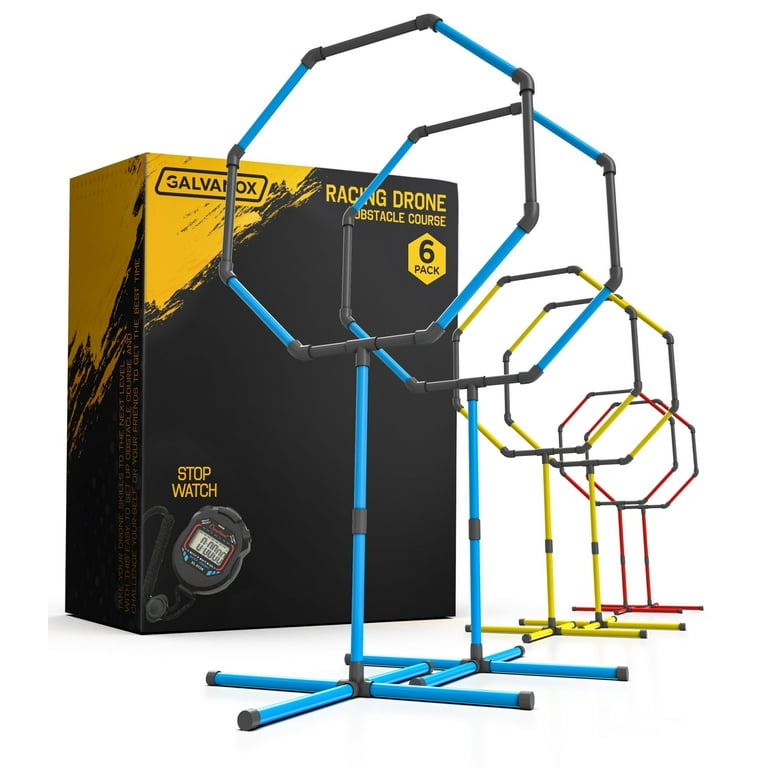 Galvanox Drone Obstacle Course Kit, Includes 6 Hoops for