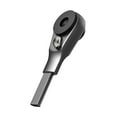 thumbnail image 1 of Galvanox Flat-end Ratchet Driver Designed for Leatherman Models - Compatible with Multi-tool Flat Bit Kits and Standard 1/4" Hex Bits (Brushed Steel), 1 of 6