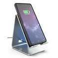 thumbnail image 1 of Galvanox Wireless Charger with Wall Plug, Aluminum Qi Power Stand (QC3.0) Adaptive Fast Charging Station and AC Adapter (Works with Samsung Galaxy S9, S10 and Apple iPhone X, Xr, Xs Max/11 Pro), 1 of 5