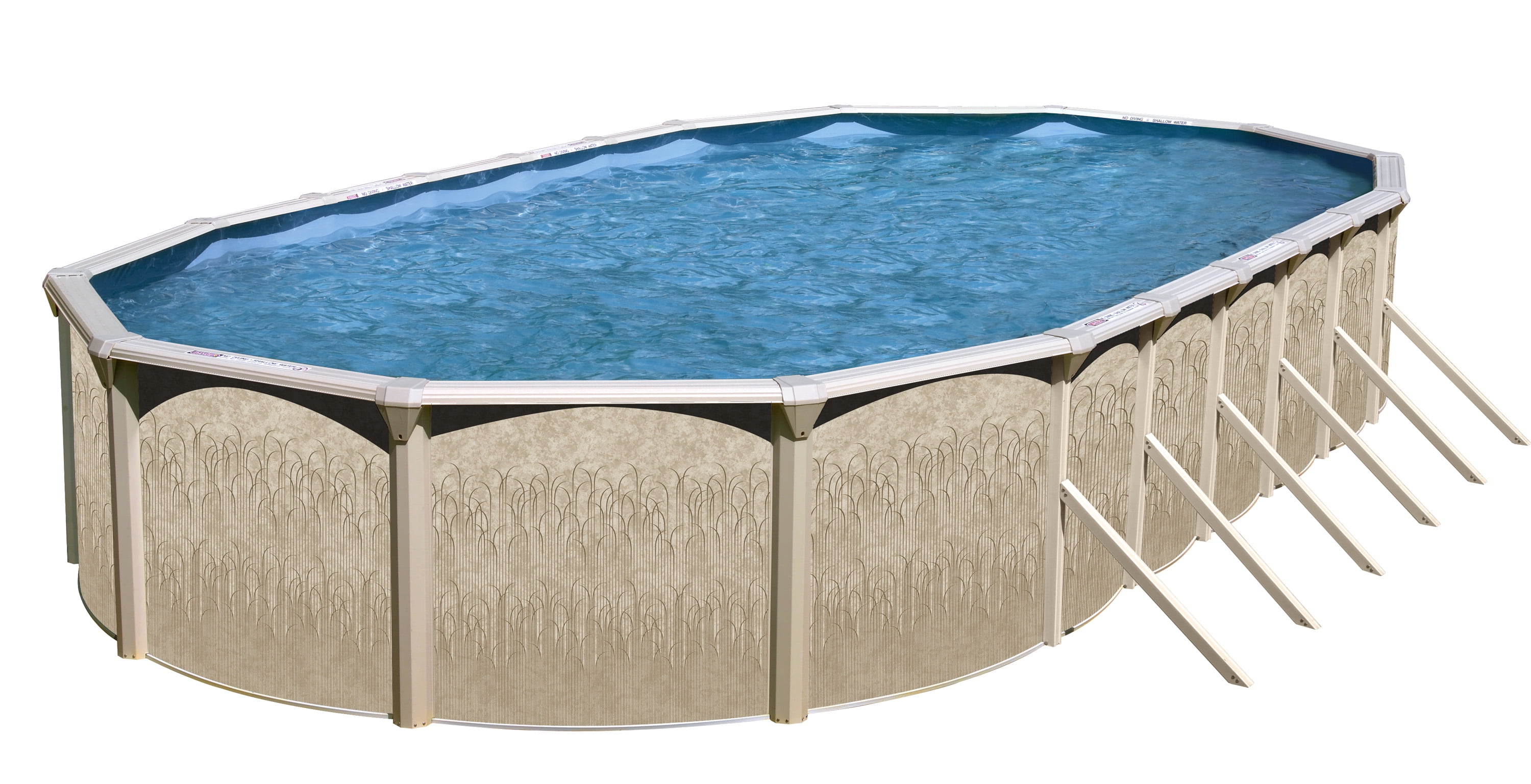 Galveston 24' X 15' X 52" Oval Above Ground Pool package