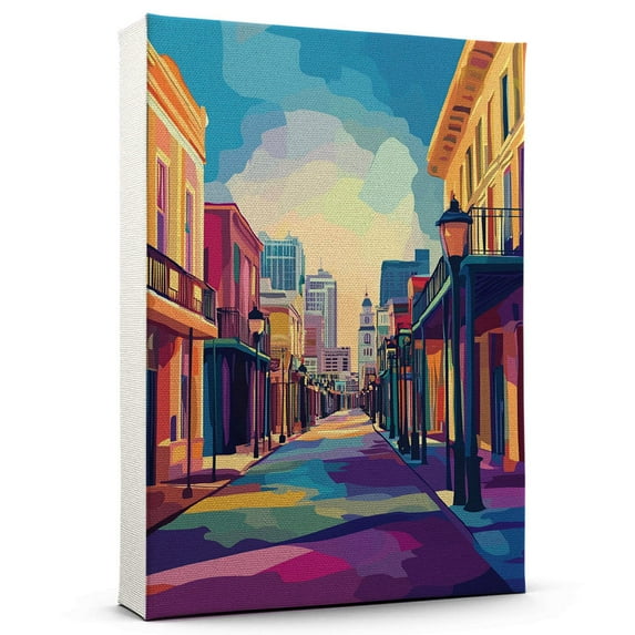 Galveston Canvas Print, Texas Canvas Wall Art, Galveston Decor Travel Canvas, Texas Travel Gift, Housewarming Gift - 99AZ496