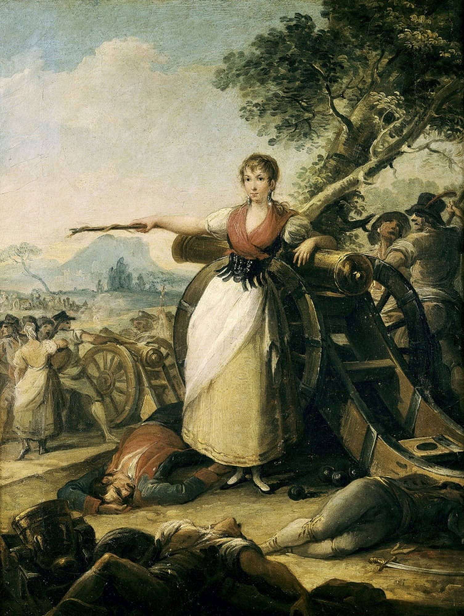 Galvezjuan (1774-1848) Canvas Art - (18 x 24)
