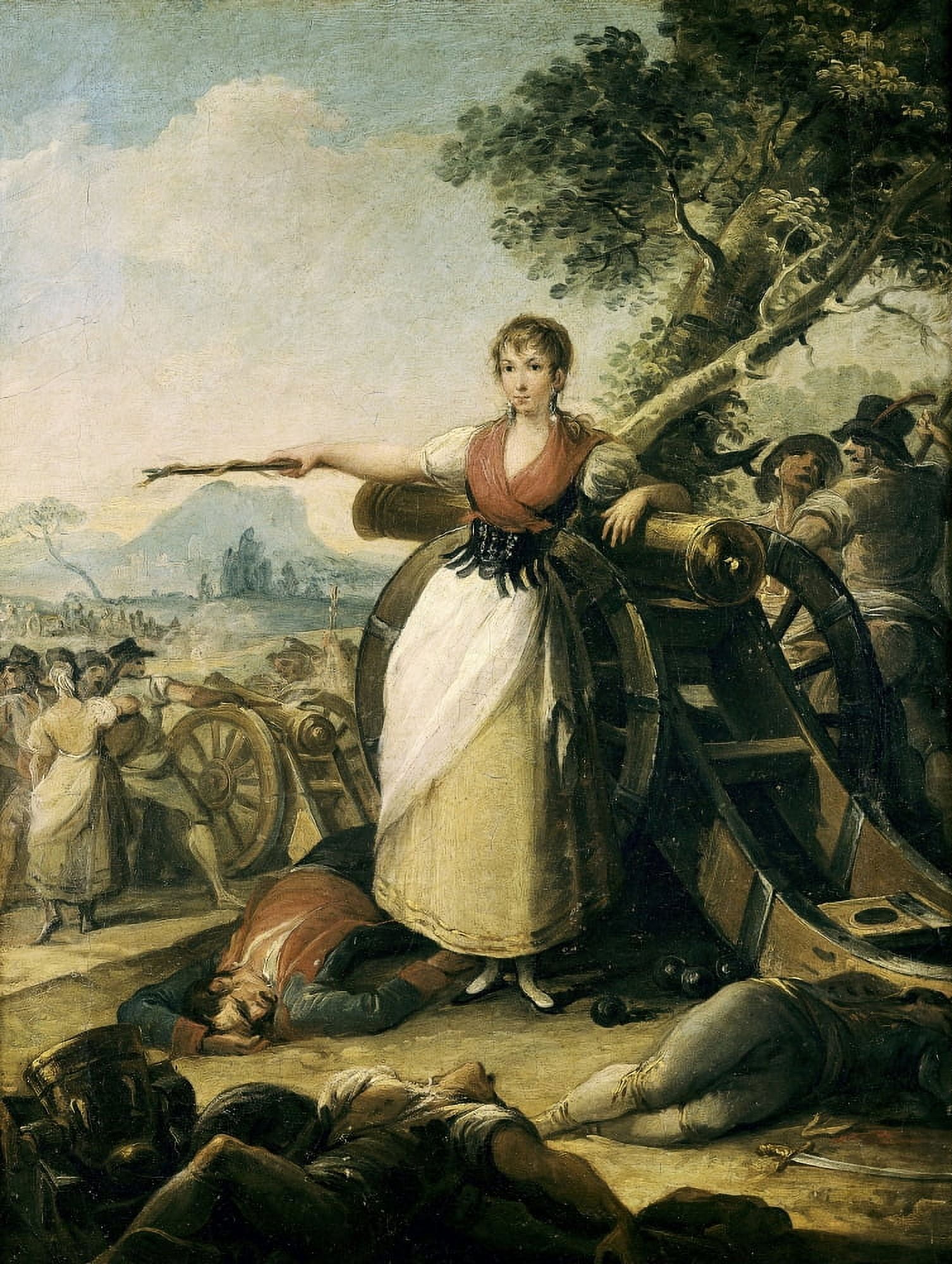Galvezjuan (1774-1848) Canvas Art - (24 x 36)