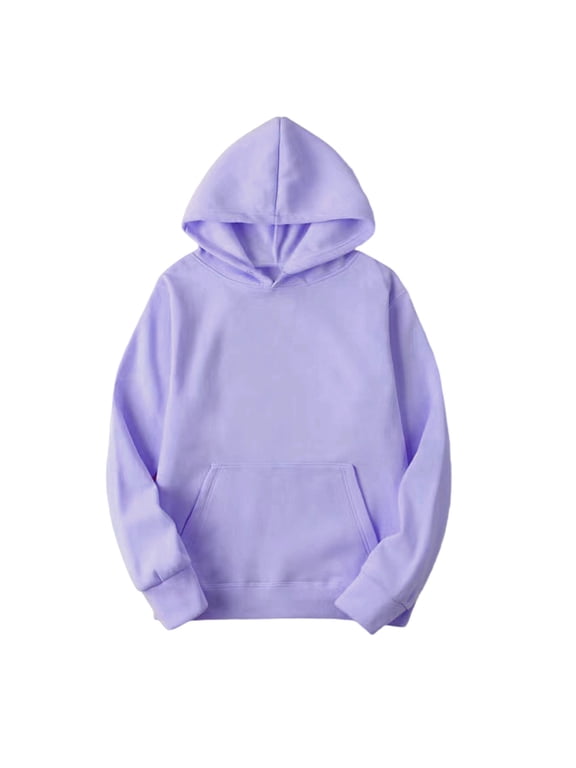 Hoodies for Women Basic Drop Shoulder Hooded Comfy Lightweight Sweatshirts Long Sleeve Casual Pullover
