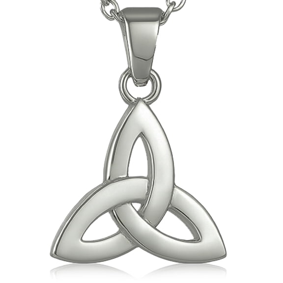 Galway Trinity Knot Sterling Silver Pendant - 1.83 Gms