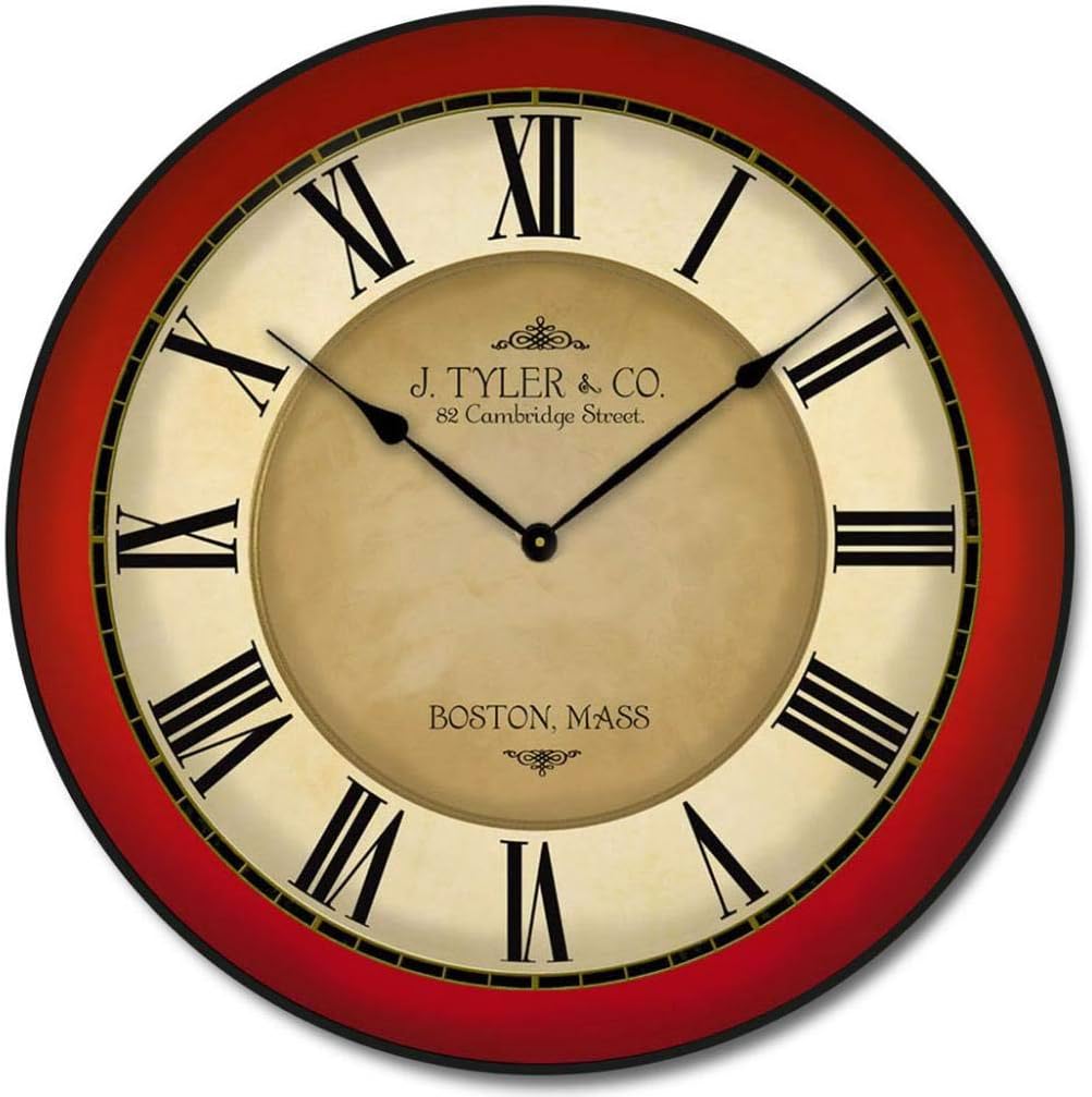 Galway Wall Clock Ultra Quiet Quartz Mechanism Hand Made In