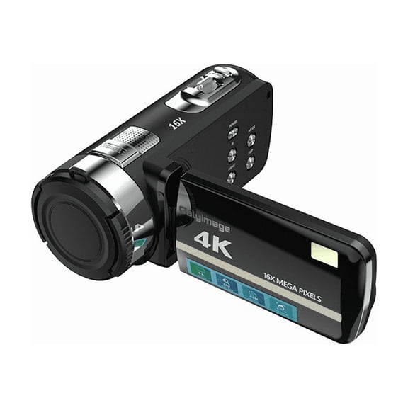 Galyimage 4K Camcorder Video Camera, 48MP Photos, 16X Digital Zoom Vlogging Camera with 270 Flip Screen