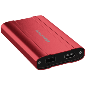 Galyimage 4K HDMI Video Capture Card with HDMI Loop-Out, USB 3.0 Game Capture Device with 3.5mm Audio Output, Low Latency Live Streaming Adapter for Xbox, PS4, Camera, PC, Mac