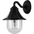 thumbnail image 1 of Gama Sonic Orion Solar Light with GS Solar LED Light Bulb - Wall Mount - Black Finish, 1 of 9