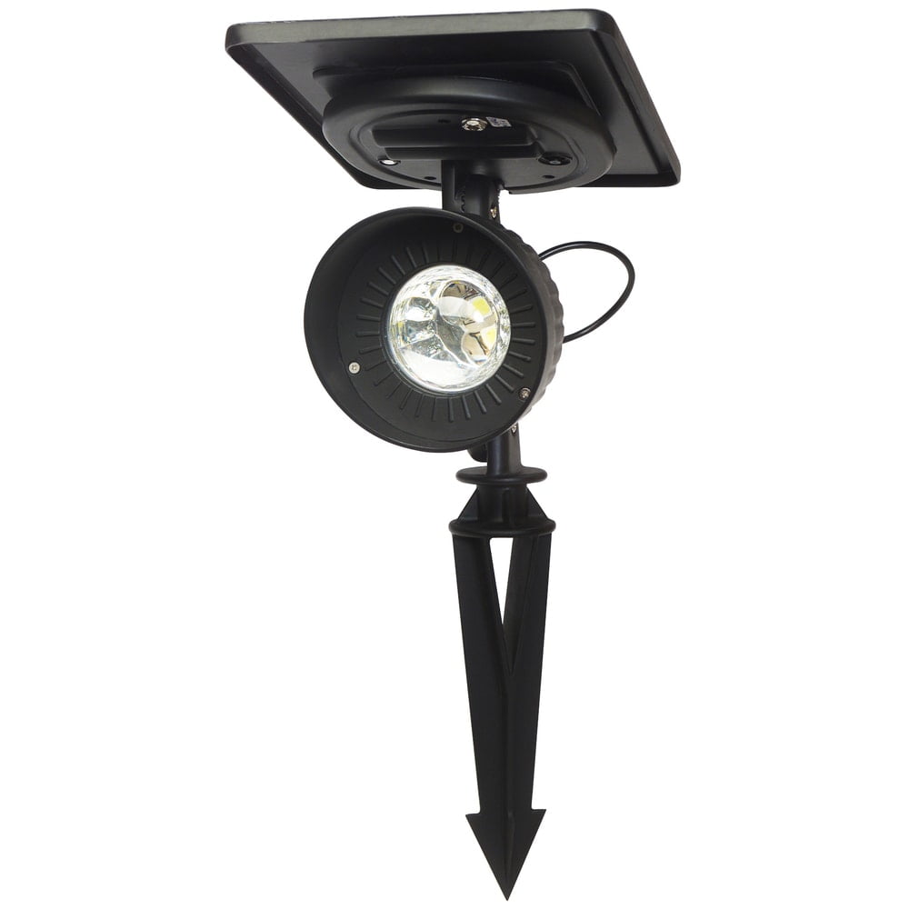 Progressive Warm White LED Solar Powered Landscape Spotlight