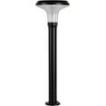 thumbnail image 1 of Gama Sonic Vantage Bollard Solar Pathway Light, 200 Lumens Warm White 2700K LED, Waterproof Outdoor Landscape Lights, 1 of 10