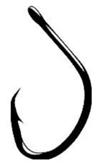 Gamakatsu Nautilus Circle Hook Size 1 Needle Point Offset, for Saltwater Fishing