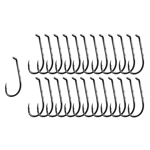 Gamakatsu Baitholder Hook 3/0, Needle Point, Offset, NS Black, 25pk